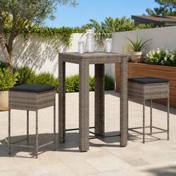 Practical 3-Piece Garden Bar Set for Outdoor Use