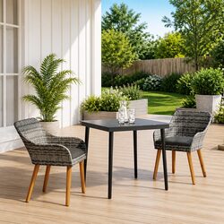 Versatile 3 Piece Outdoor Dining Set for Any Home