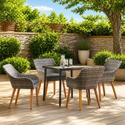 Perfect 5-Piece Dining Set for Your Outdoor Area
