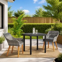 Practical 3 Piece Dining Set for Your Outdoor Needs