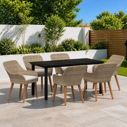 Perfect 7 Piece Dining Set for Outdoor Family Gatherings