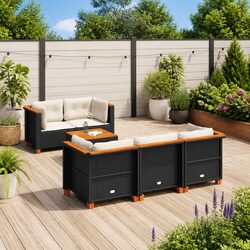 Perfect 6 Piece Sofa Set for Your Outdoor Relaxation