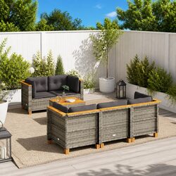 Practical 6-Piece Sofa Set for Your Outdoor Area