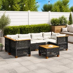 Practical 7 Piece Garden Sofa Set for Every Outdoor Space