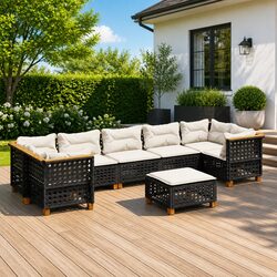 Practical 8-Piece Outdoor Sofa Set for Any Space