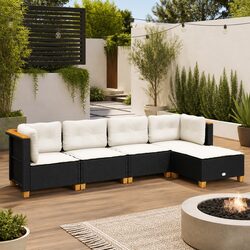 Flexible 5 Piece Outdoor Sofa Set for Every Space
