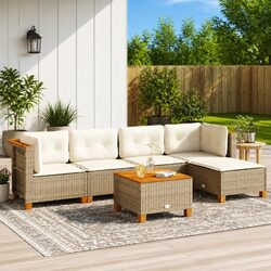 6-Piece Garden Sofa Set for Relaxation on Your Patio