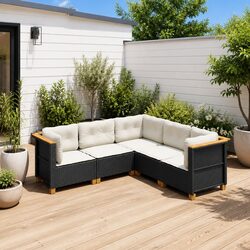 Versatile 5 Piece Outdoor Garden Sofa Set for Any Space