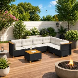 Versatile 7 Piece Garden Sofa Set for Your Outdoor Needs