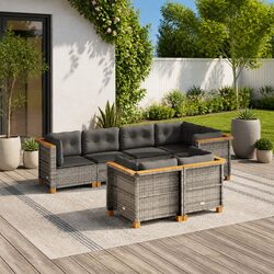 Versatile 7 Piece Sofa Set for Your Backyard Needs
