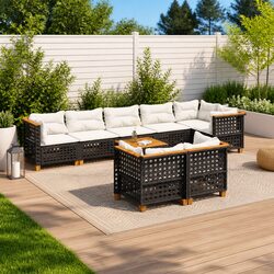 Versatile 9 Piece Garden Sofa Set for Your Home