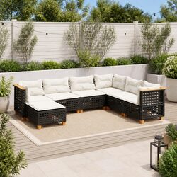 Versatile 7 Piece Garden Sofa Set for Your Outdoor Space