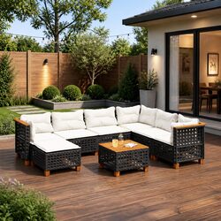 Perfect 8-Piece Garden Sofa Set for Your Patio