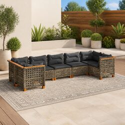 Ideal 7 Piece Sofa Set for Your Outdoor Relaxation