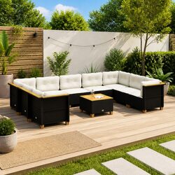 Versatile 10 Piece Garden Sofa Set for Your Outdoor Space