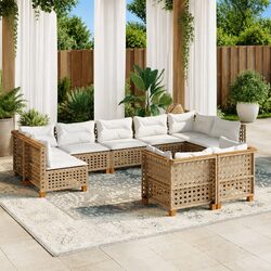 Perfect 9-Piece Sofa Set for Your Outdoor Needs
