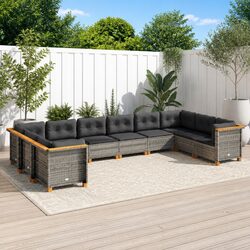 Practical 10-Piece Garden Sofa Set for Your Home