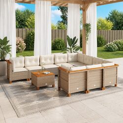 Practical 11 Piece Outdoor Sofa Set for Your Patio