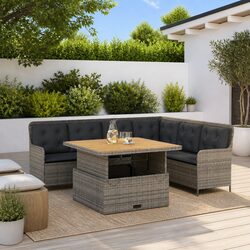Practical 2-Piece Garden Sofa Set for Outdoor Use