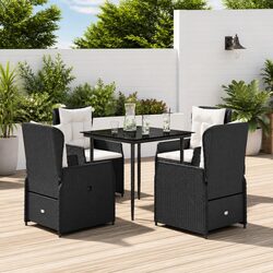 Practical 5 Piece Outdoor Dining Set for Relaxation