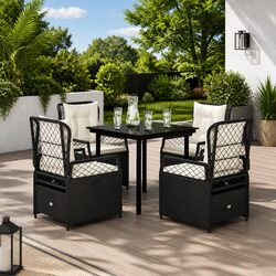 Perfect for Outdoor Living: 5 Piece Dining Set