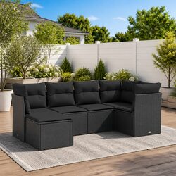 Versatile 6-Piece Garden Sofa Set for Any Outdoor Setting