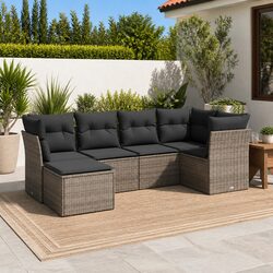 Practical 6-Piece Outdoor Sofa for Every Gathering