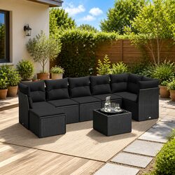 Practical 8-Piece Outdoor Sofa Set for Any Space