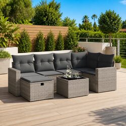 Comfortable 7-Piece Garden Sofa Set for Your Patio