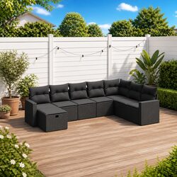 Ideal 8-Piece Garden Sofa Set for Your Backyard Retreat