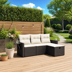 Versatile 4 Piece Garden Sofa Set for Any Outdoor Space