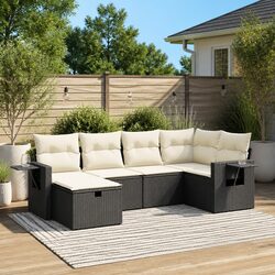 6-Piece Outdoor Sofa Set for Backyard and Patio