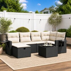 Practical 7 Piece Outdoor Sofa Set for Your Patio