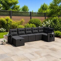Versatile 7 Piece Outdoor Sofa Set for Comfortable Relaxation
