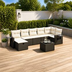 Practical 8-Piece Garden Sofa Set for Your Outdoor Space