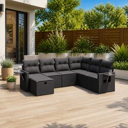Versatile 7 Piece Garden Sofa Set for Any Outdoor Space