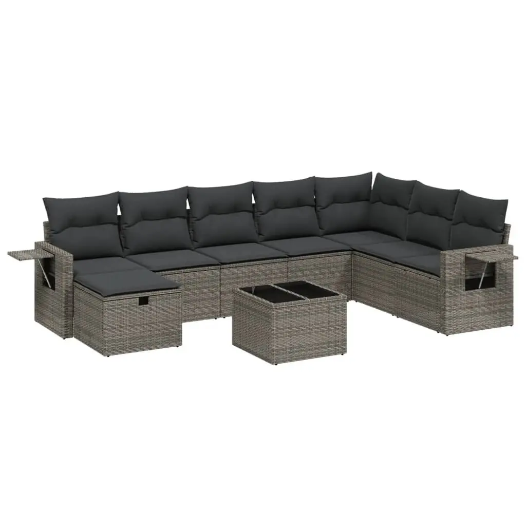 9 Piece Garden Sofa Set for Outdoor Relaxation