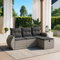 Ideal 4 Piece Garden Sofa Set for Your Patio or Terrace