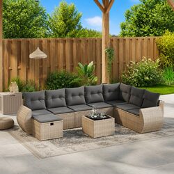 Ideal 9-Piece Garden Sofa Set for Any Outdoor Space