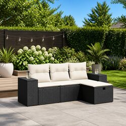 Versatile 4-Piece Sofa Set for Your Outdoor Living Area