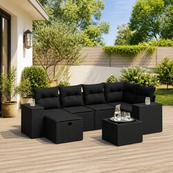 Ideal 7-Piece Sofa Set for Your Outdoor Retreat