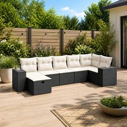Practical 7 Piece Garden Sofa Set for Outdoor Living