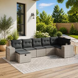 Versatile 7 Piece Outdoor Sofa Set for Your Home