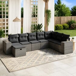 Practical 8 Piece Garden Sofa Set for Your Outdoor Space
