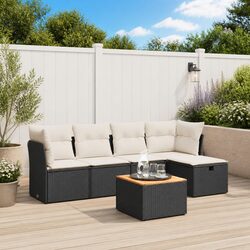 Practical 6 Piece Garden Sofa Set for Any Space
