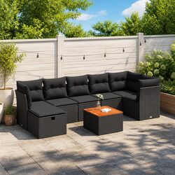 Versatile 8-Piece Garden Sofa Set for Any Space