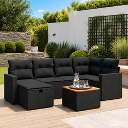 Versatile 7 Piece Garden Sofa Set for Outdoor Relaxation