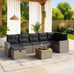Practical 8 Piece Garden Sofa Set for Your Home