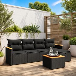 Perfect Addition for Outdoor Gatherings: 6-Piece Sofa Set