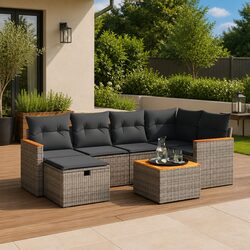 Versatile 7-Piece Garden Sofa Set for Every Outdoor Setting